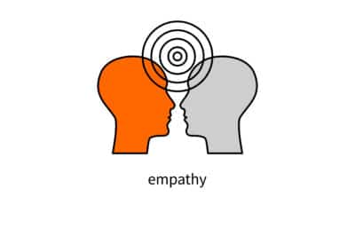 psychology logo, empathy icon, psychotherapy sign, two man face and  wavelength, psychologist symbol